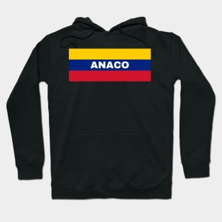 Anaco City in Venezuelan Flag Colors Hoodie